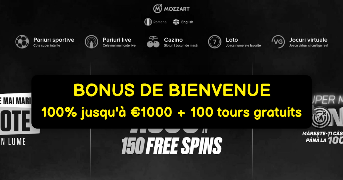 Mozzart Casino - Jeux En Ligne | Bonus de Bienvenue